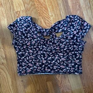 Floral Crop Top